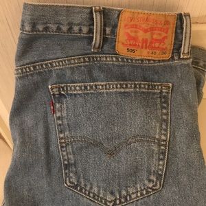 Levi’s Men’s 505 Jeans, Size 40 X 30